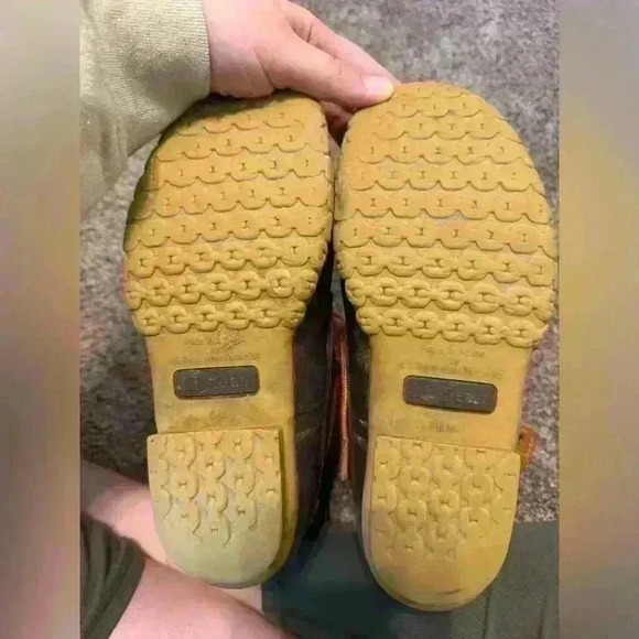 L.L. Bean Bean Boots women’s size 8 brown black - Picture 6 of 8